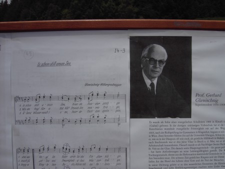 Sein berühmtestes Lied auch als heimliches Kärntner Hymne bezeichnet!